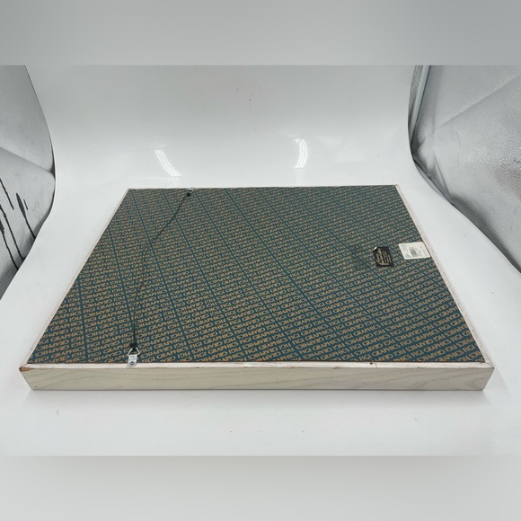 RARE VINTAGE Framed 3D Wall Art "Song Of The Morning"  by Priscilla 21” X 7.5” - Picture 9 of 10